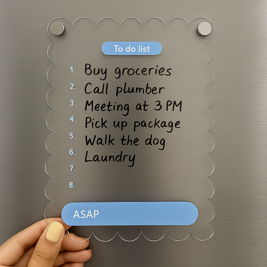 Get It Done Acrylic Planner