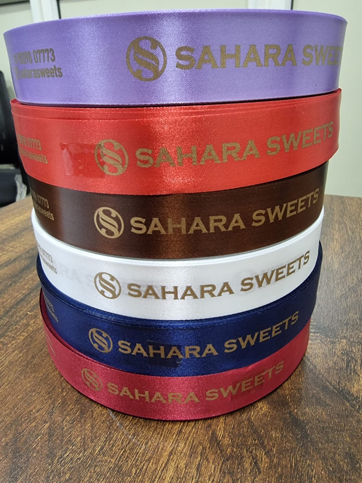 Customised Satin Ribbons