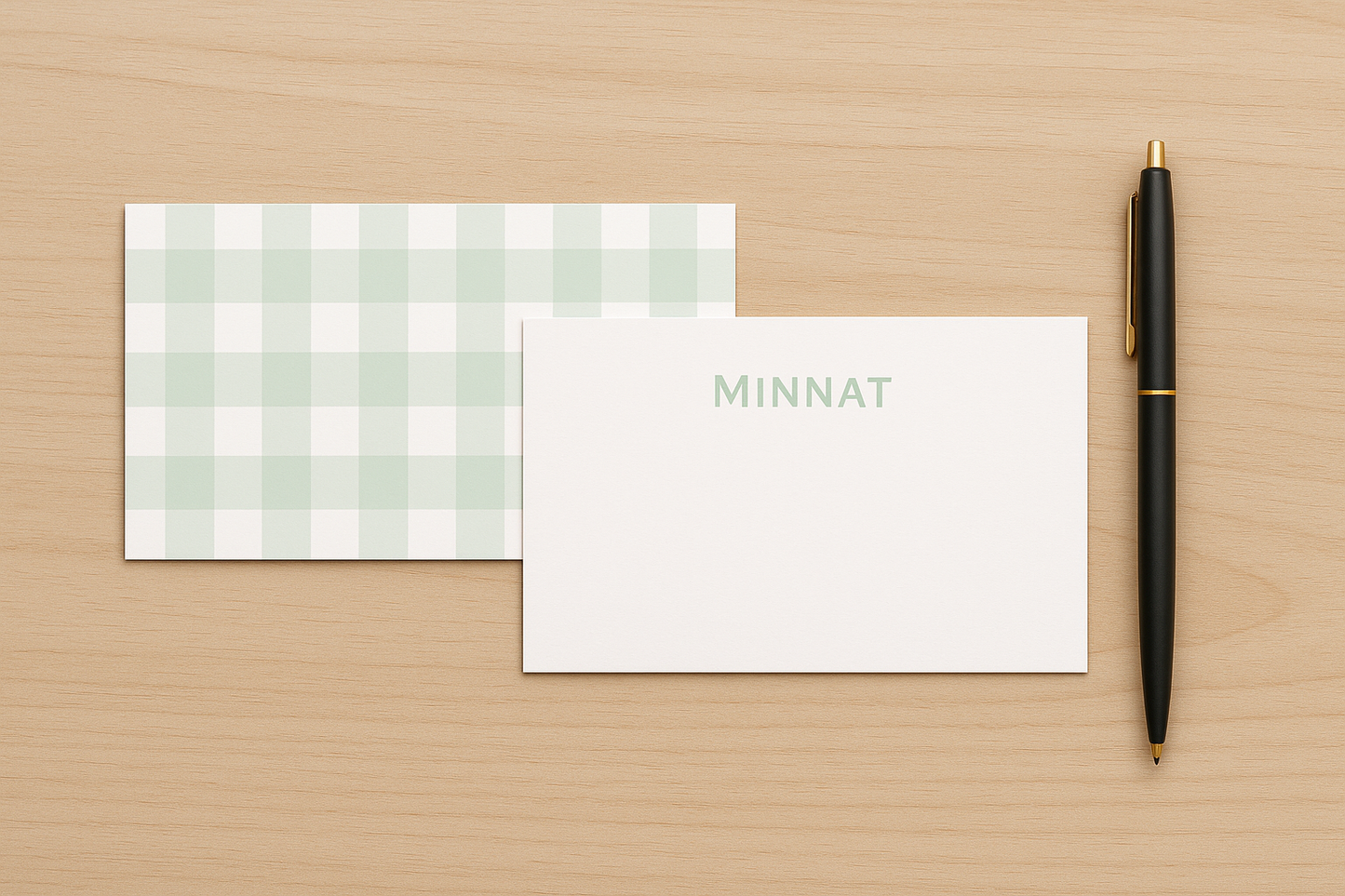 Personalised - Gingham Gardens Collection
