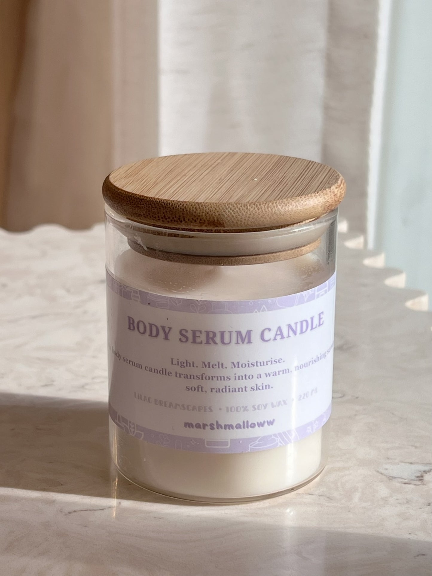 Body Serum Candle