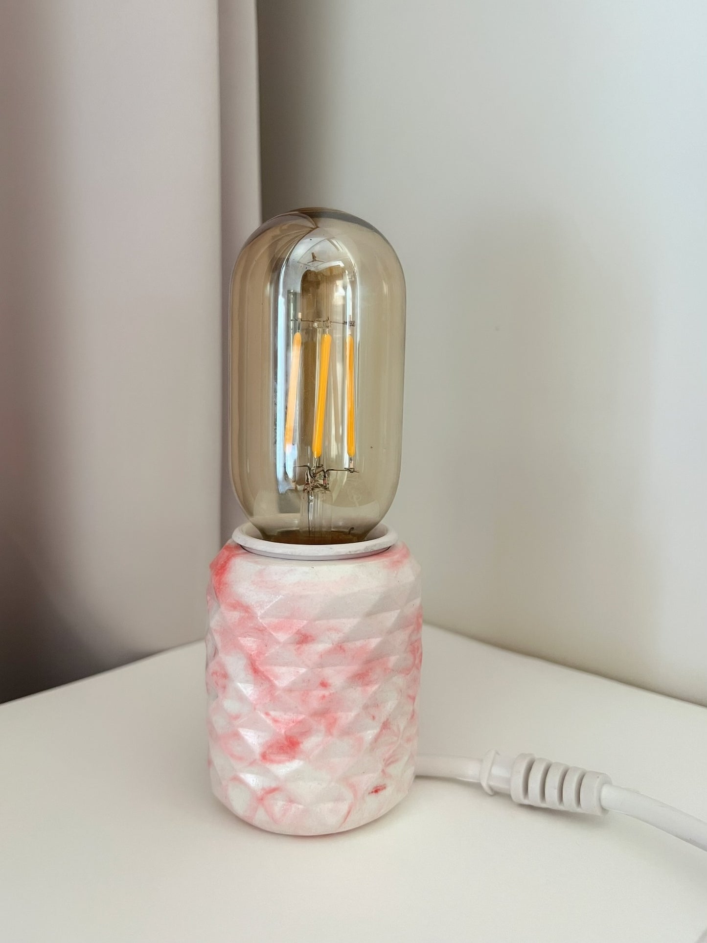 Blush Beam Lamp