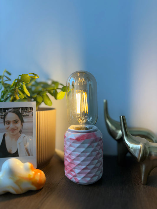 Blush Beam Lamp