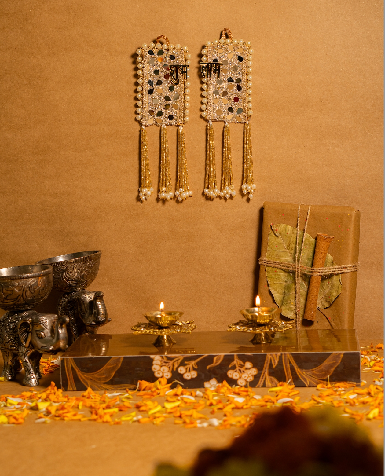 Mirror work Shubh Labh Set