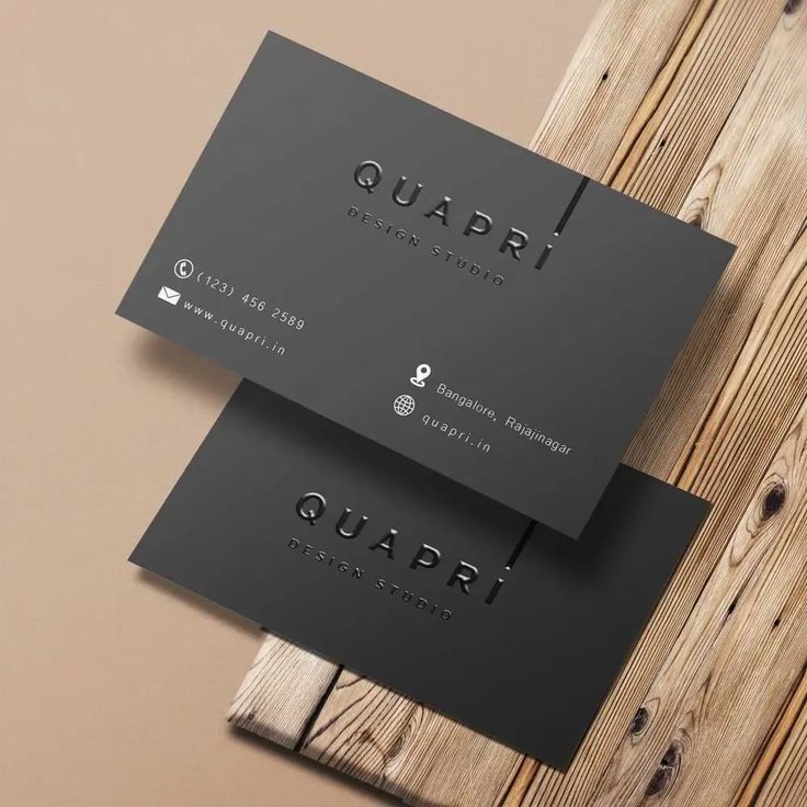 Visiting cards