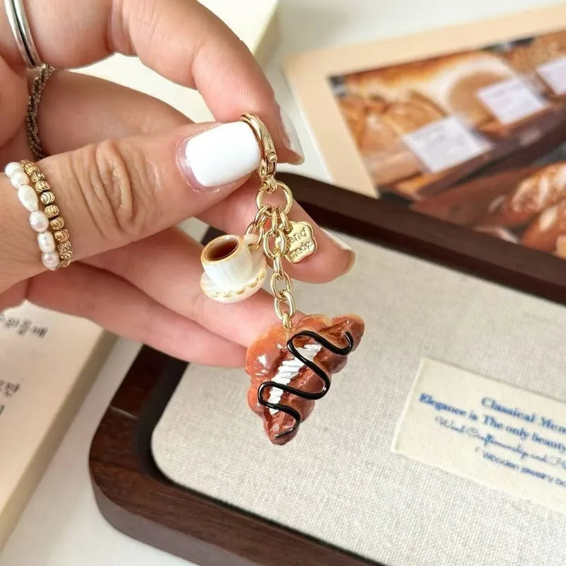 Coffee & Pastry Charm Set