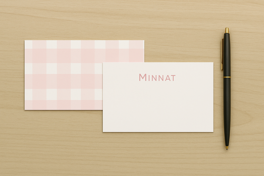 Personalised - Gingham Gardens Collection